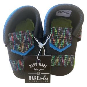 Groovy Colored printed Leather Mocassins